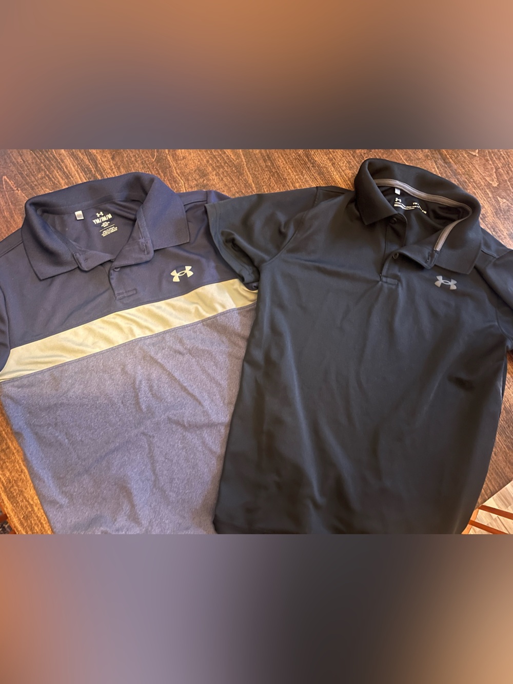 Under Armour Boy’s Performance Polo Set - Black, Navy, Gray
